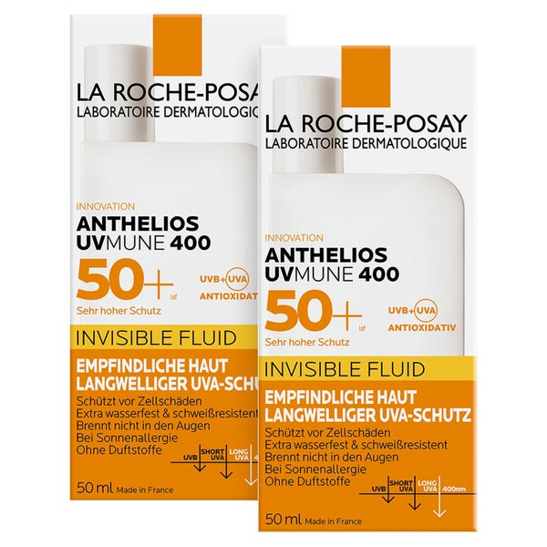 La Roche-Posay Invisible Fluid LSF 50+ 2X50 ml
