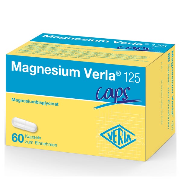 Magnesium Verla 125 Caps 60 St