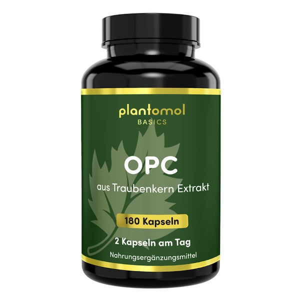 plantomol® - OPC aus Traubenkern-Extrakt Kapseln 760mg /Tag