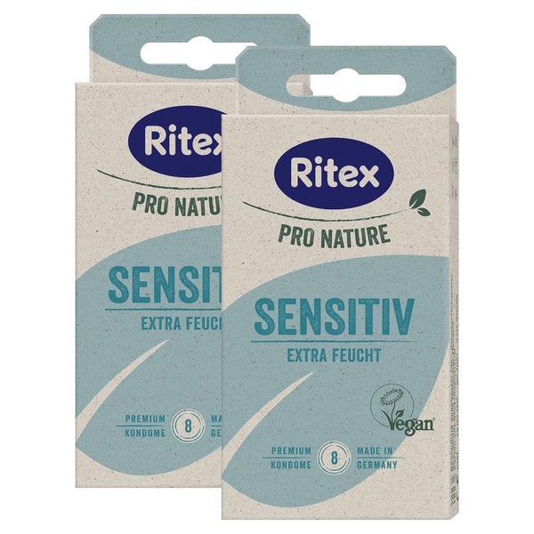 Ritex Pro Nature Sensitiv extra feucht Kondome 16 St