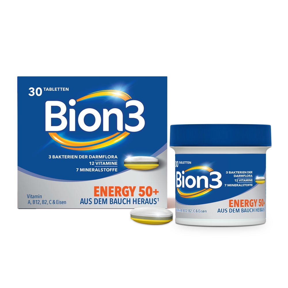 Bion3 50+ Energy Multivitamin 30 St