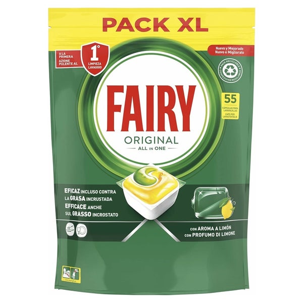 Fairy Lemon All-in-1 Geschirrspültabs 55 Stk 1 St