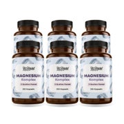 Magnesium Komplex Kapseln, 5 Formen, 6er Pack 1500 St