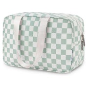 Kulturbeutel Kosmetiktasche Reise Makeup Za-mintgrünes Schac 1 St