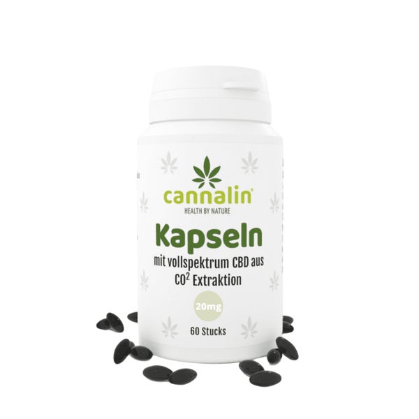 Cannalin - CBD Kapseln 20 mg 60 St