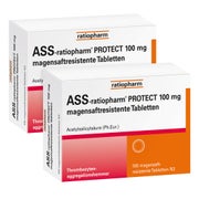ASS-ratiopharm® PROTECT 100 mg Doppelpack 2X100 St