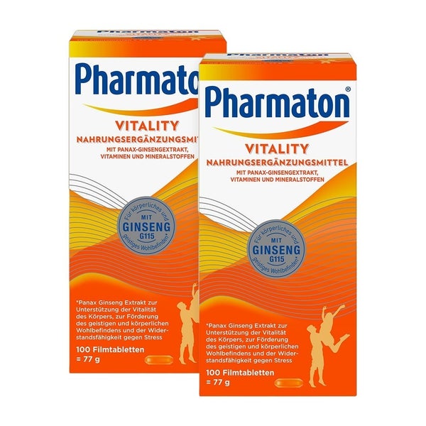 Pharmaton Filmtabletten Set 2X100 St