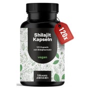 Shilajit Kapseln - 120 Kapseln - Bloom Naturals 120 St