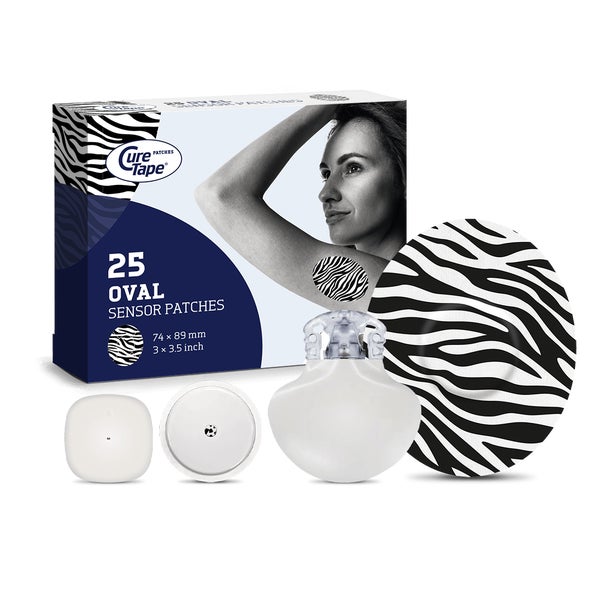 CureTape Sensor Patch für Freestyle libre und Dexcom Sensor 20 St