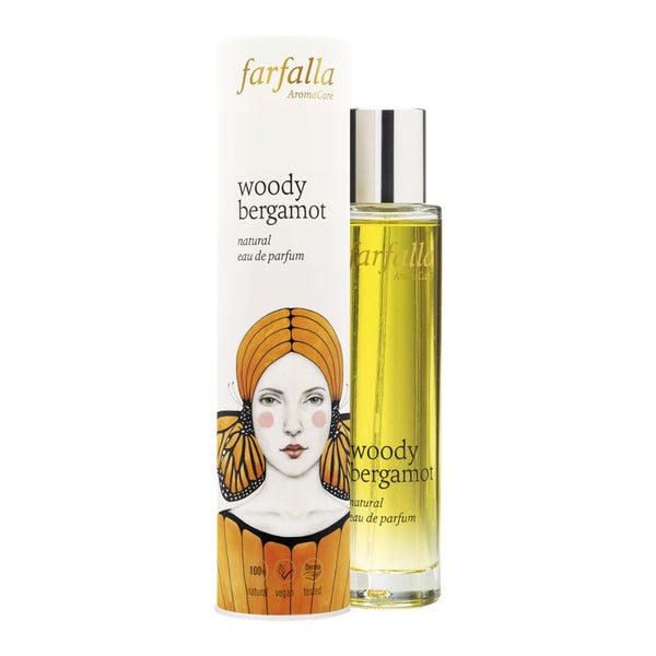 Farfalla woody bergamot, natural eau de parfum Bio