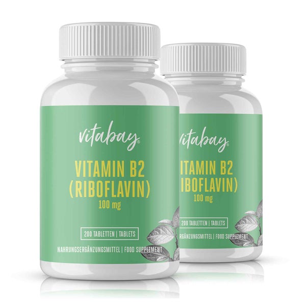 Vitabay Vitamin B2 Riboflavin 400 St