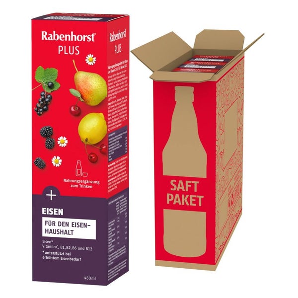 Rabenhorst Eisen Plus 3 x 450ml 1350 ml