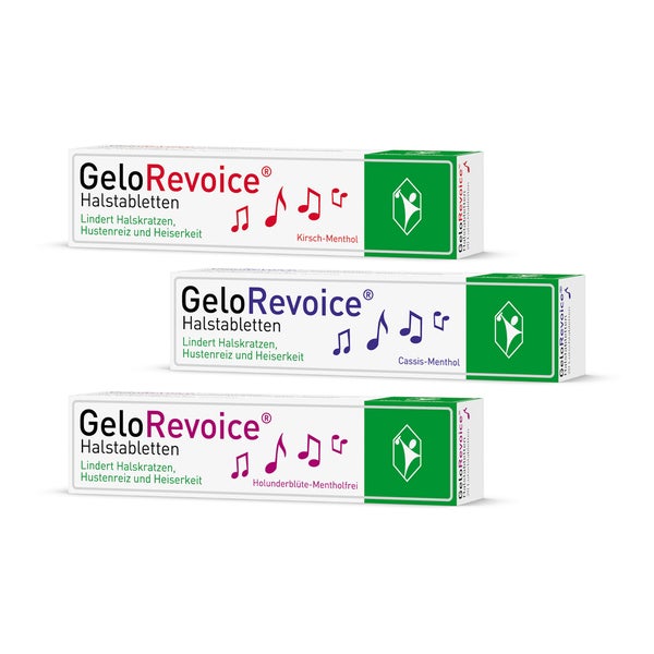 GeloRevoice Kirsch + Cassis + Holunder 1 Set