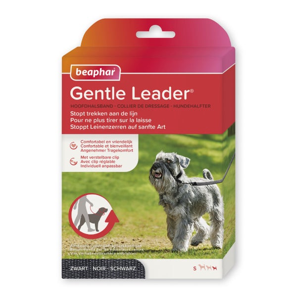 Beaphar Gentle Leader, Hundehalfter - schwarz, S 1 St