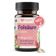 Produktabbildung: Folsäure Tabletten bioaktiv (L-5-MTHF-Ca) - von PregniVital® 120 St
