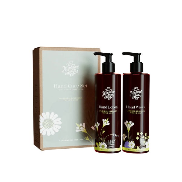 Handmade Soap Company Geschenkset Handseife & Handlotion Lavendel  Set