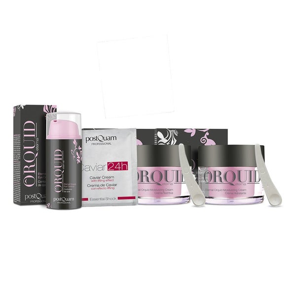 Postquam SKIN CARE ORQUIDEA DAY, NIGHT AND CONTOUR PACK  .