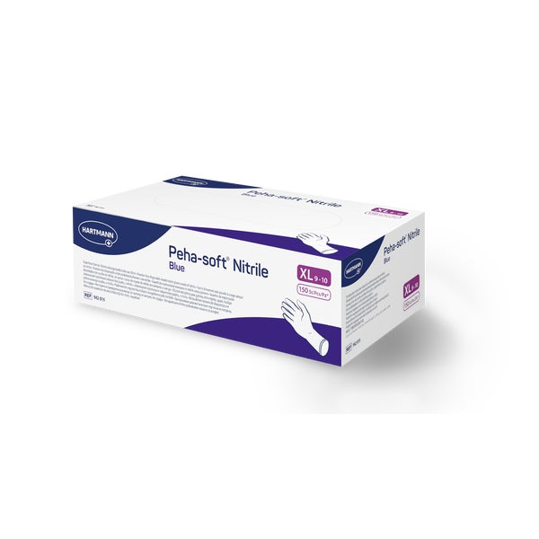 Hartmann Peha-Soft nitrile blue Untersuchungshandschuhe Gr. XL 150 St