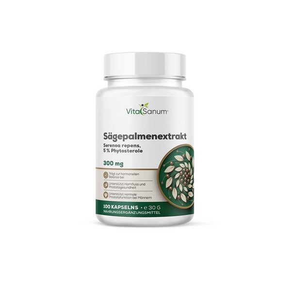 VitaSanum® Sägepalmenextrakt 600 mg – pro Tagesportion 100 St