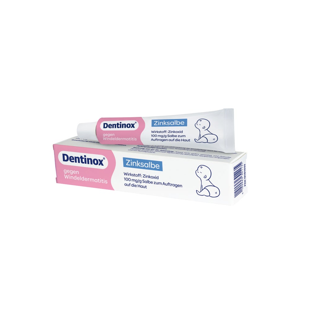Dentinox Zinksalbe Gegen Windeldermatitis 45 g