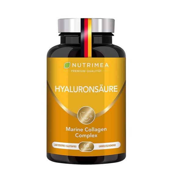 Nutrimea Hyaluronsäure Kapseln Hochdosiert 60 St