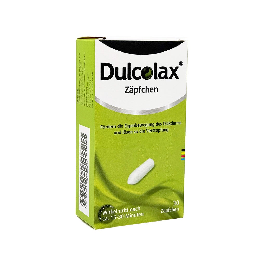 Dulcolax 10 Mg Zäpfchen 30 St