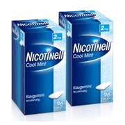 NICOTINELL Kaugummi 2 mg Cool Mint Doppelpack 2X96 St