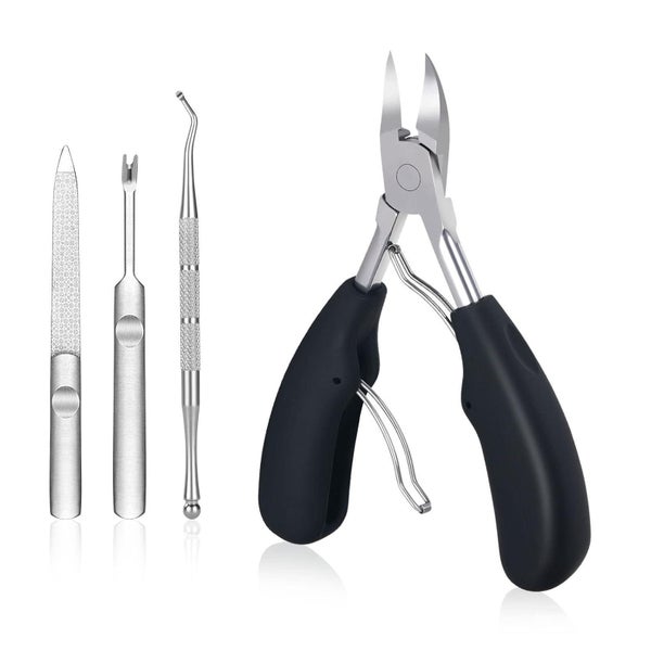 Fußnagel Nagelzange für Dicke Nägel, Weicher Griff & Metall 1 St