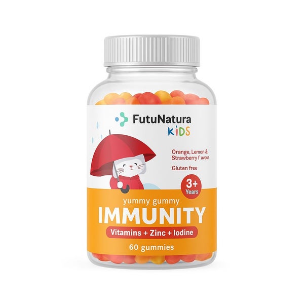 FutuNatura Immunity Gummies – Zink + Vitamine Gummies für Kinder 60 St