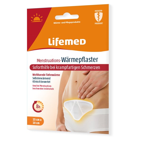 Lifemed Menstruations-Wärmepflaster 1 St