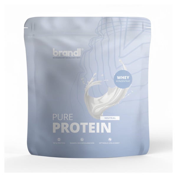 brandl® Premium Proteinpulver Whey Neutral | Eiweißpulver mit neutralem Geschmack 2000 g