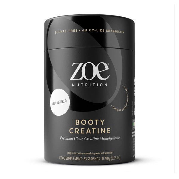 zoe Booty Creatine, 250 g, Unflavoured 250 g