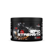 PEAK Epic Strength - 240g - Geschmack Sour Cherry I 30 Portionen I Creatin (Kreatin) I Creapure ® I Beta Alanin I WATTS'UP ® I Kraftsteigerung I Kraftausdauer I vegan 240 g