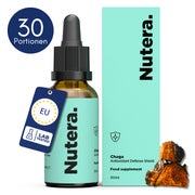 Chaga Pilz-Extrakt 20:1 – hochkonzentrierte Tropfen mit Beta-Glucanen & 40% Polysacchariden aus 100% Fruchtkörpern 1 ml