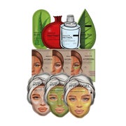 Sisters & Me 10-teiliges Pflege-Set mit Gesichtsmasken, Augenpads & Tuchmasken 10 St