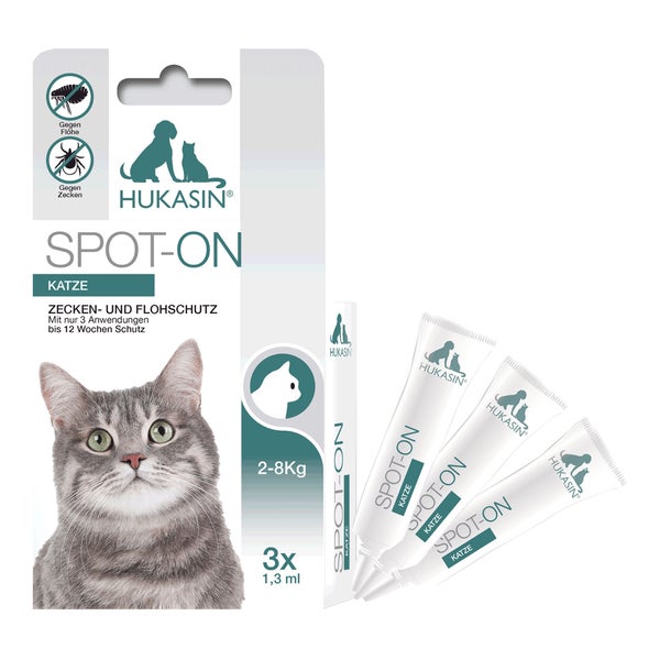 Hukasin Spot On Katze 3X0,7 ml