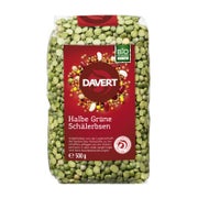 Davert - Halbe Grüne Schälerbsen 500 g