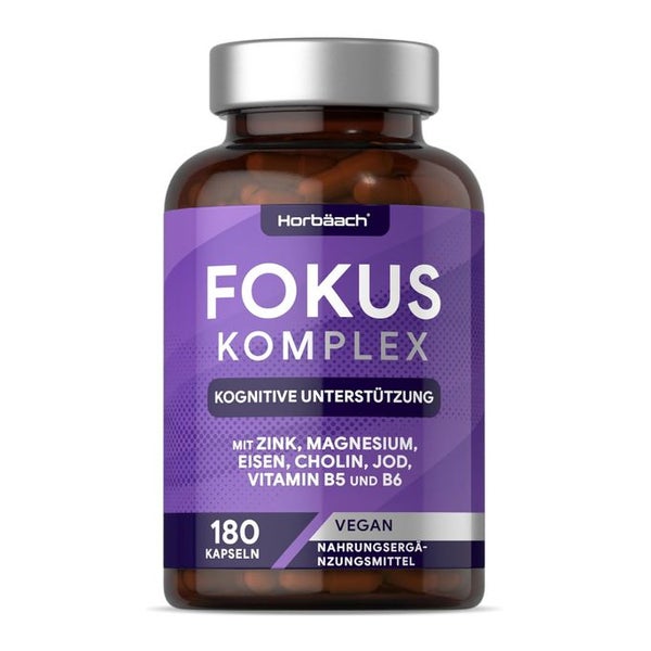 Horbaach Fokus Komplex Kapseln 180 St
