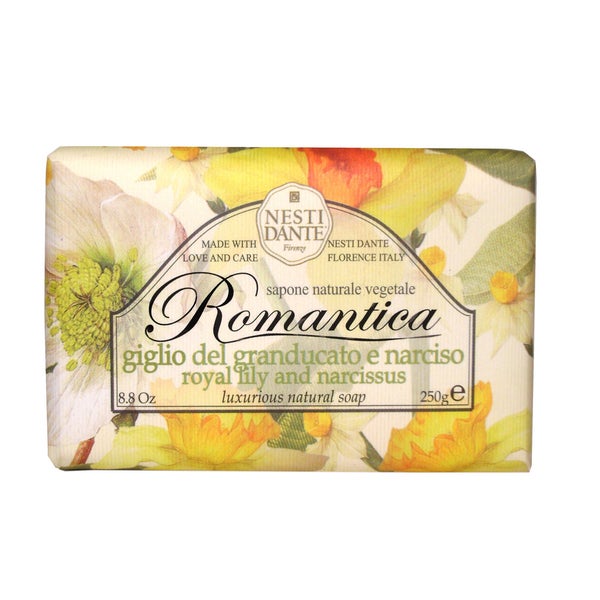 Nesti Dante ROMANTICA Nat. Seife Lilie & Narzisse 250 g