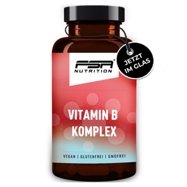 Vitamin B Komplex mit 8 B-Vitaminen im Glas 60 St