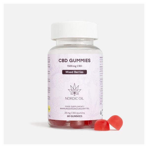 CBD Fruchtgummis (1500mg) Beeren 60 St
