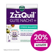 Produktabbildung: Wick Zzzquil Gute Nacht+ Stress Balance 28 St