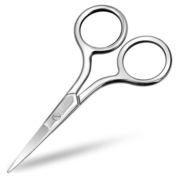 Multifunktionale Augenbrauenschere aus Edelstahl - Haartrimm 1 St