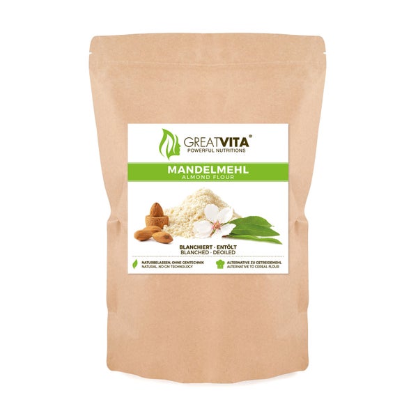 GreatVita Mandelmehl 800 g