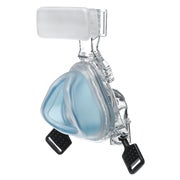 Philips CPAP Maske ComfortGel Blue SE Nasenmaske Schlaftherapie Maske , ohne Ausatemventil, mit Kopfband-Größe XS