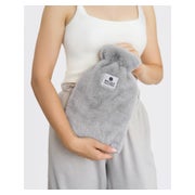 MYLILY Wärmflasche | Grau 1 St