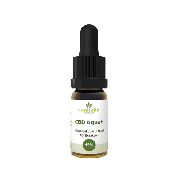 Cannalin - Aqua Wasserführendes CBD Öl - THC Frei - 15% 10 ml