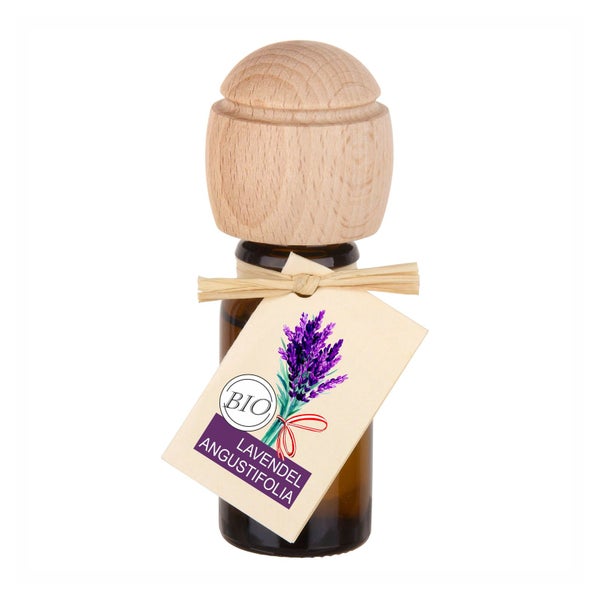 Traumduft Piccolino Angustifolia Duftöl – Handgefertigt, ätherische Öle, Buchenholzverschluss 10 ml