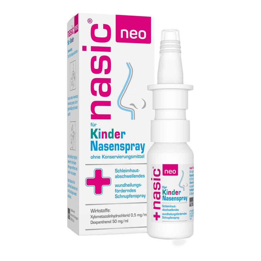 nasic® neo Kinder-Nasenspray Doppelpack 2X10 ml