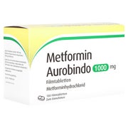 METFORMIN Aurobindo 1000 mg Filmtabletten 180 St